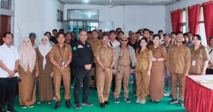 Kecamatan Kapuas Murung dan PUPR Kapuas Laksanakan Verifikasi dan Validasi Data Tenaga Konstruksi