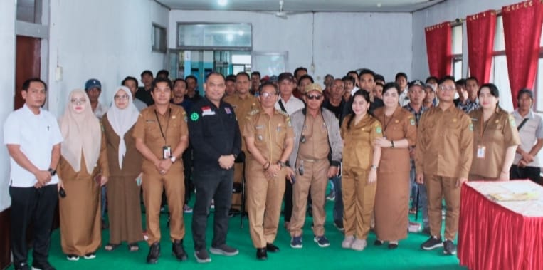 Kecamatan Kapuas Murung dan PUPR Kapuas Laksanakan Verifikasi dan Validasi Data Tenaga Konstruksi