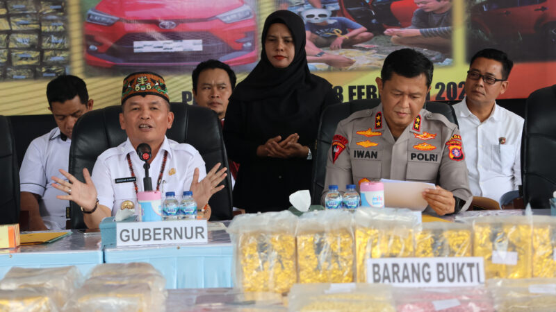 Ungkap Jaringan Narkoba Antarprovinsi, Polres Lamandau Gagalkan Peredaran 35 Kg Sabu dan Ribuan Ekstasi
