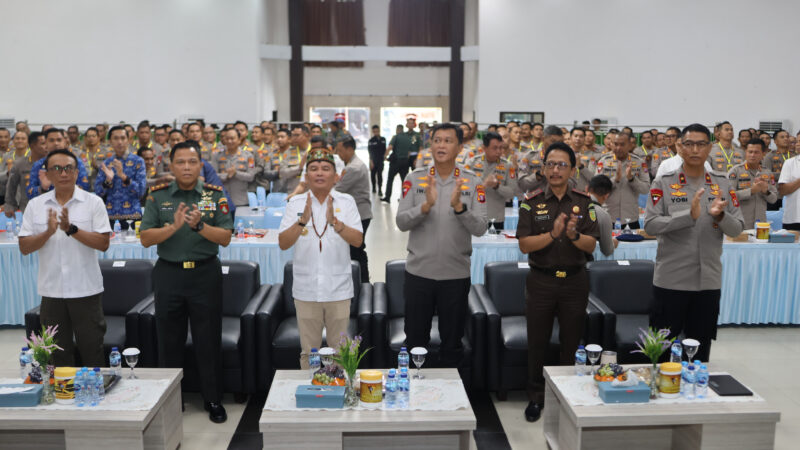 Rapim Polri Polda Kalteng 2026 Tekankan Soliditas Forkopimda untuk Akselerasi Program Pemerintah