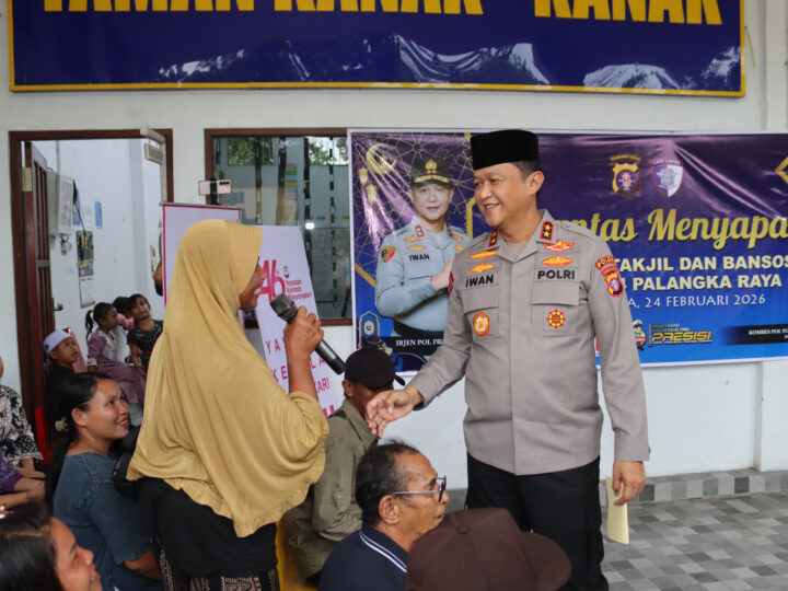 Kapolda Kalteng Santuni Warga dan Yatim Piatu, Ramadan Jadi Momentum Pererat Silaturahmi