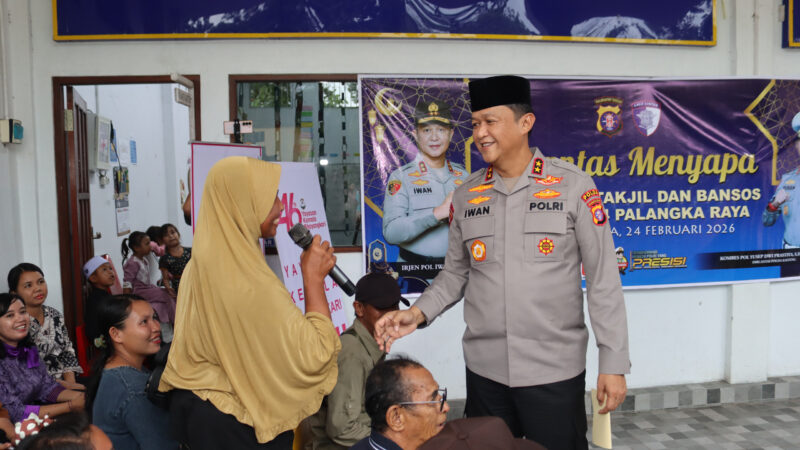 Kapolda Kalteng Santuni Warga dan Yatim Piatu, Ramadan Jadi Momentum Pererat Silaturahmi