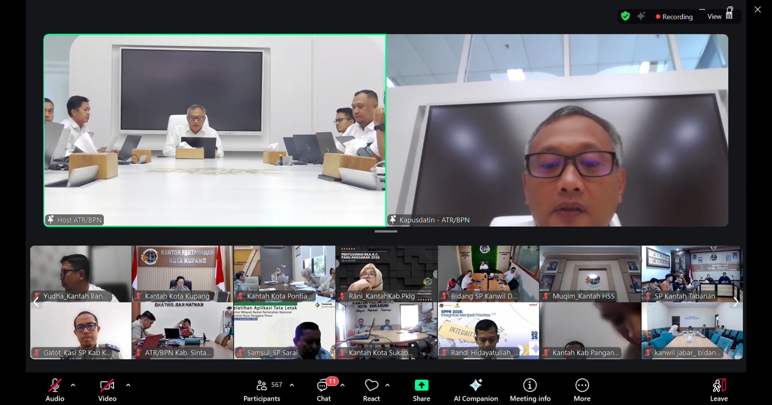 Sosialisasi SE Sekjen ATR/BPN 1/2026, Perkuat Akurasi Data untuk Percepatan Sertipikat Elektronik