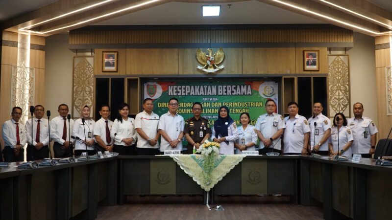 Kajati dan Disperindag Kalteng Perkuat Sinergi Hukum untuk Kendalikan Inflasi dan Dongkrak IKM