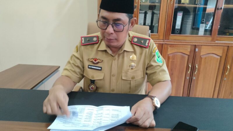 Wabup Serahkan Bantuan Tunai bagi Korban Kebakaran dan Angin Puting Beliung