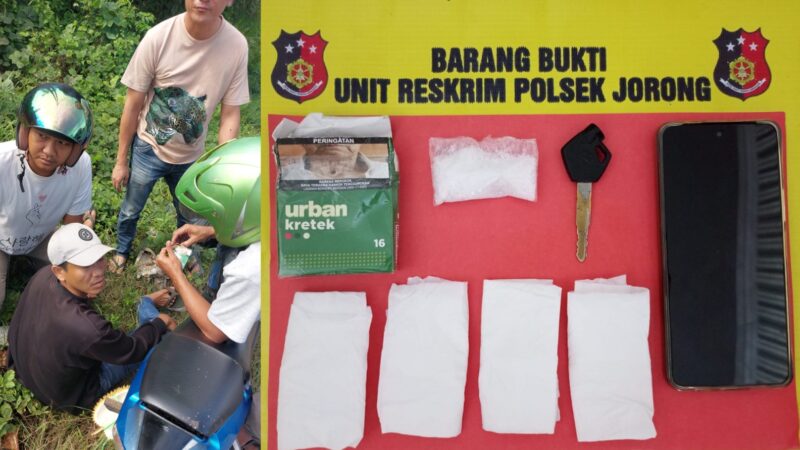 Berkat Informasi Warga, Pengedar Sabu di Jorong Diringkus Polisi