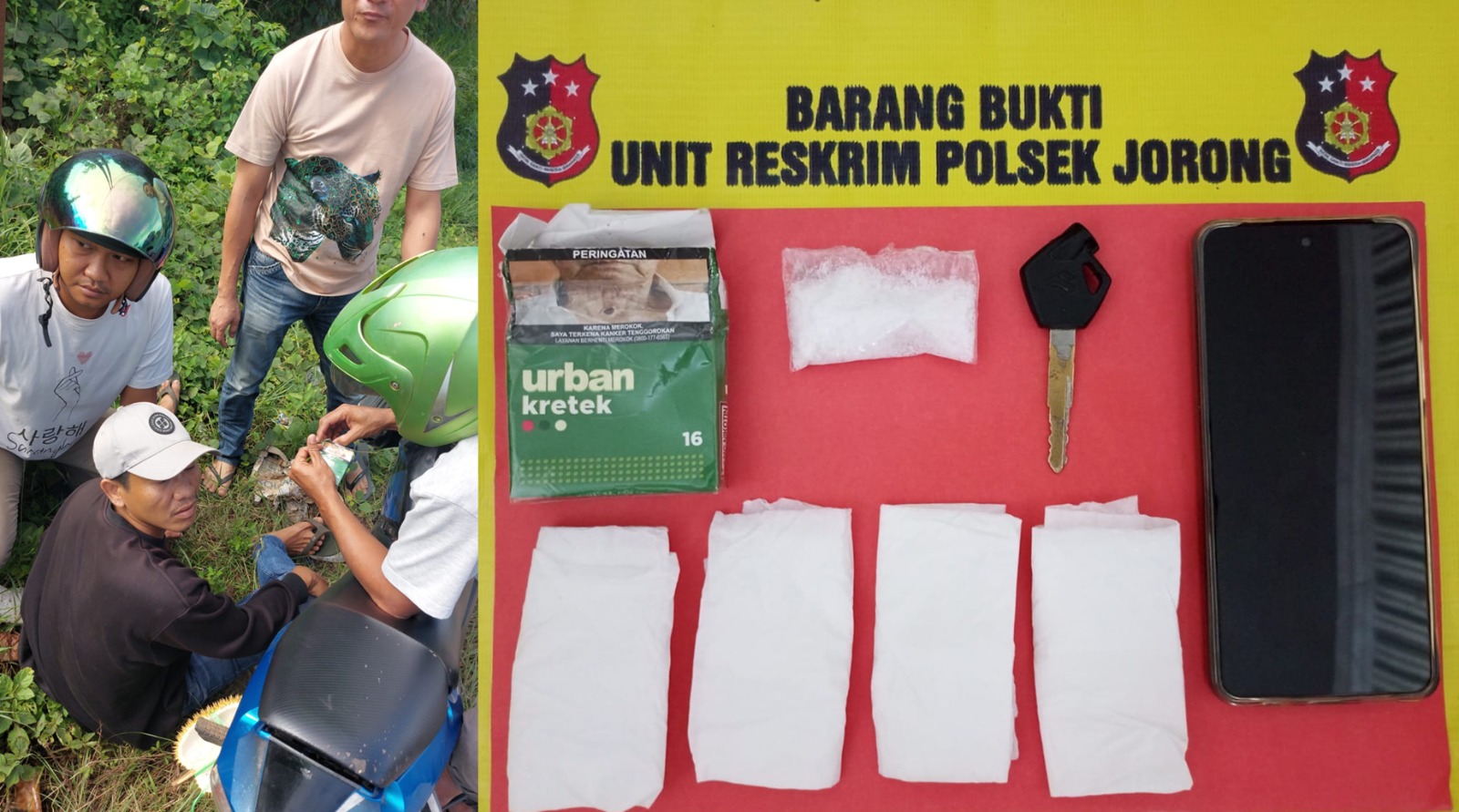 Berkat Informasi Warga, Pengedar Sabu di Jorong Diringkus Polisi