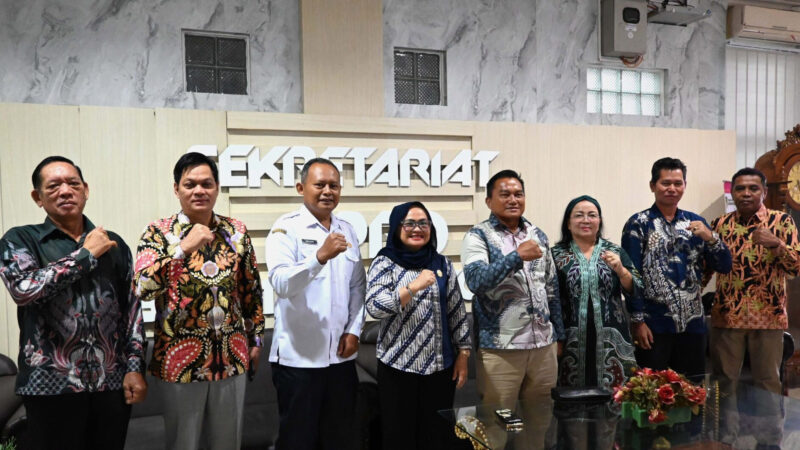 DPRD Barito Utara Terima Kunker Rombongan DPRD Mahakam Ulu