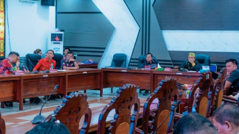 Rapat Gabungan Digelar, Pemkab dan DPRD Kapuas Susun Agenda Penting 2026