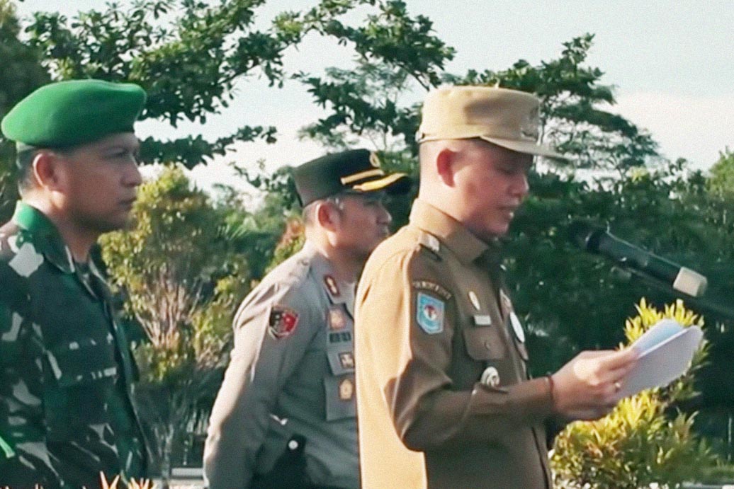 Pimpin Apel Gelar Pasukan Operasi Ketupat Telabang 2026, Bupati Ingatkan Personel Kedepankan Pelayanan yang Humanis