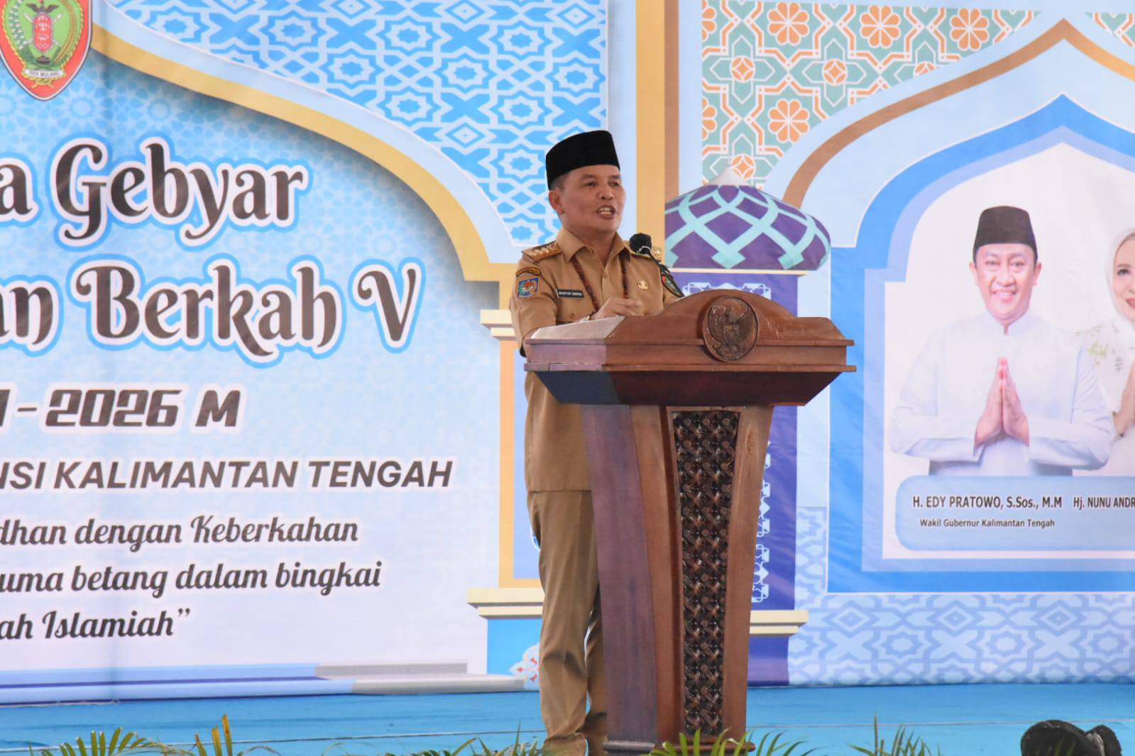 Gubernur Bersama Wakil Gubernur Kalteng Buka Gebyar Ramadan Berkah Jilid V