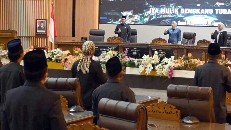 Rapat Paripurna, Fraksi Aspirasi Rakyat DPRD Tegaskan Komitmen Kawal Lima Raperda