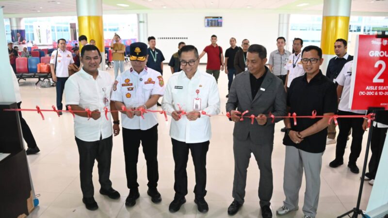 Perkuat Konektivitas Antarwilayah, Plt. Sekda Buka Penerbangan Perdana Wings Air