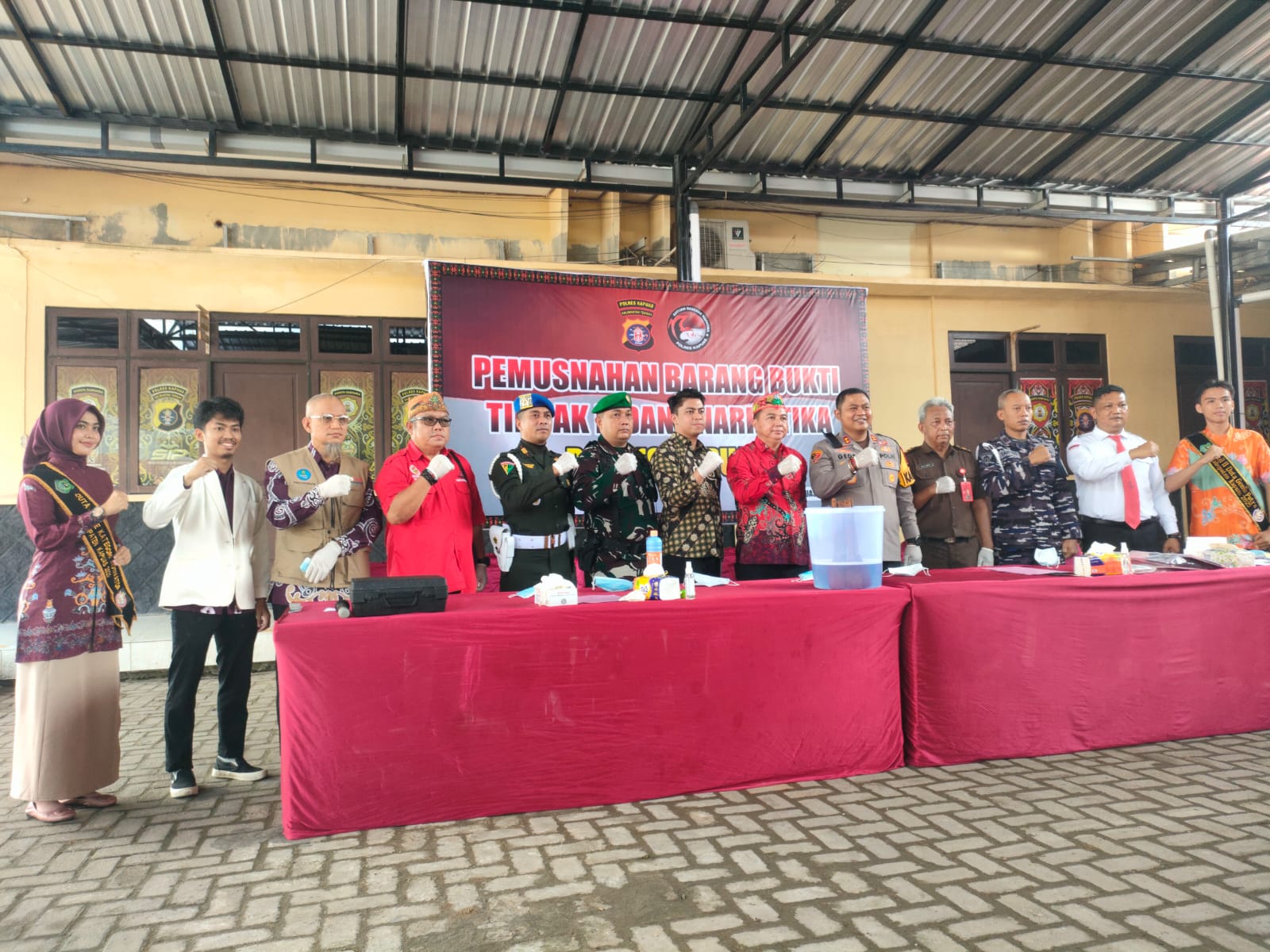 Sabu Milik Dua Pengedar di Sei Hanyo Dilenyapkan! 96,46 Gram Barang Bukti Dimusnahkan Polres Kapuas