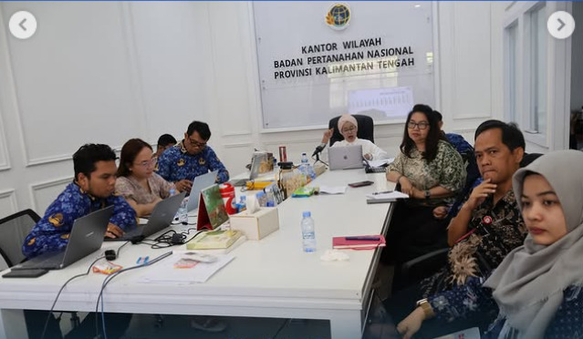 Kanwil BPN Kalteng Matangkan Strategi Percepatan Layanan 2026 untuk Masyarakat