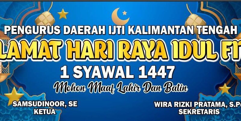 Ketua IJTI Kalteng Ajak Insan Pers Jaga Etika Jurnalistik di Momentum Idulfitri