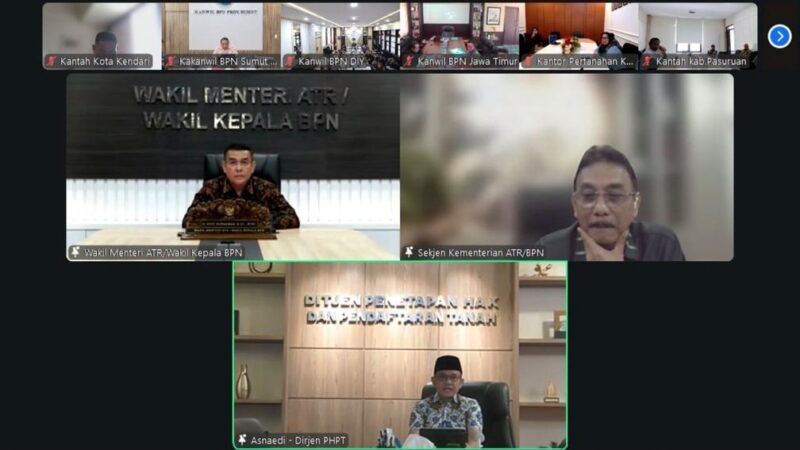 Wamen ATR/BPN Tekankan Percepatan Penyelesaian Berkas Layanan Pertanahan Jelang Akhir Kuartal I 2026
