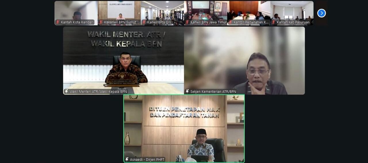 Wamen ATR/BPN Tekankan Percepatan Penyelesaian Berkas Layanan Pertanahan Jelang Akhir Kuartal I 2026