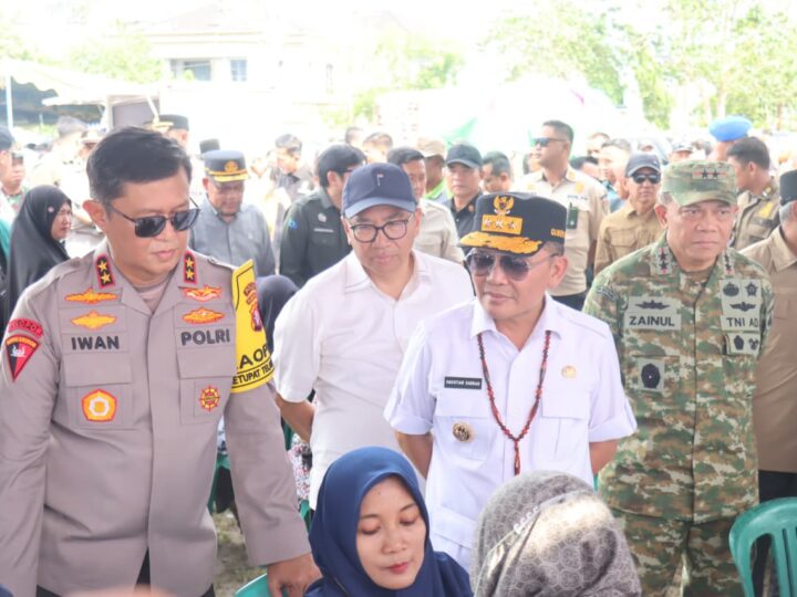 Kapolda Kalteng Apresiasi Penyaluran Bantuan Pangan Murah di Kobar Jelang Idulfitri
