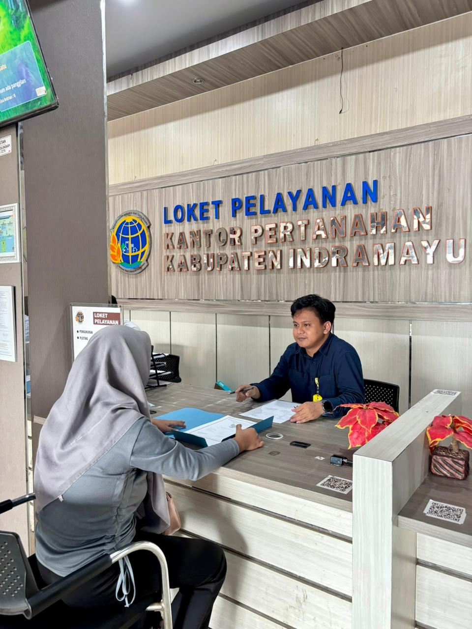 Di Tengah Libur Lebaran, Kantah Indramayu Tetap Layani Warga yang Urus Tanah