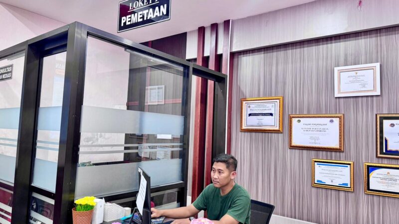 Layanan Pertanahan Tetap Hadir di Masa Libur, Kantah Jombang Buka Akses Informasi bagi Warga