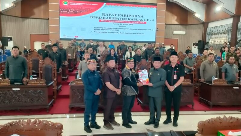DPRD Kapuas Mulai Bahas LKPJ 2025, 10 Raperda Disiapkan Perkuat Arah Pembangunan