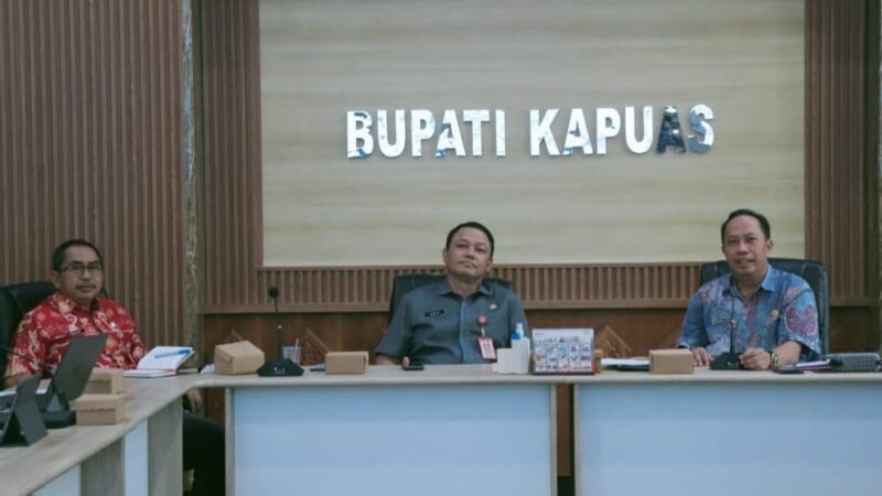 Sekda Usis I. Sangkai memimpin Rapat Finalisasi Laporan Pro-SN 2025