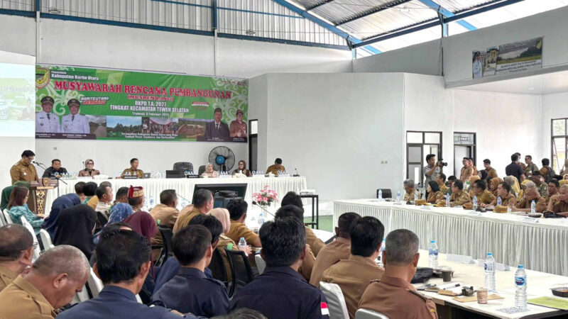 Anggota DPRD Barito Utara Hadiri Musrenbang di Kecamatan Teweh Selatan