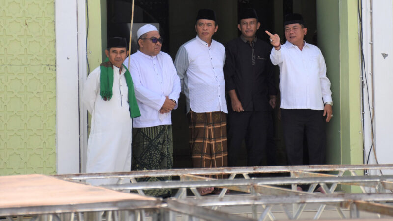 Pantau Persiapan Tablig Akbar, Bupati Kapuas Tinjau Lokasi Kawasan Masjid Agung Al Mukarram