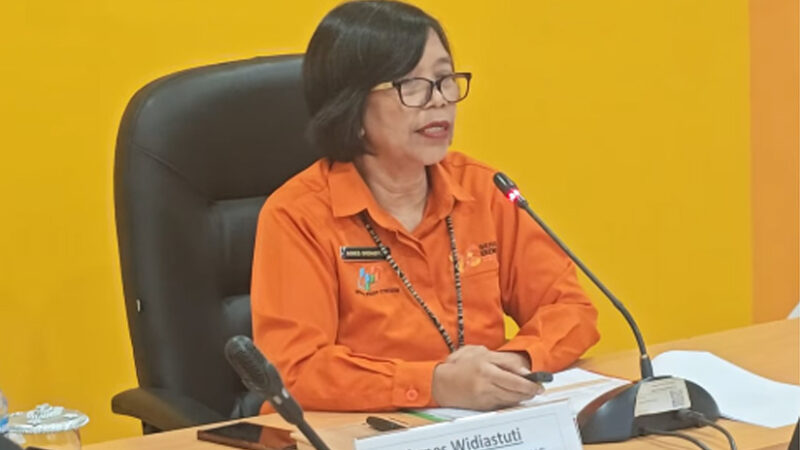 Rilis BRS, Kepala BPS Sampaikan Inflasi di Kalteng pada Maret 0,54 Persen