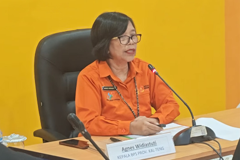 Rilis BRS, Kepala BPS Sampaikan Inflasi di Kalteng pada Maret 0,54 Persen