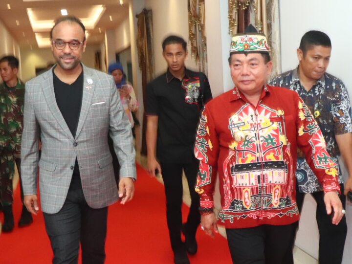 Kunjungan President Noor Dubai Foundation dan Dubes UEA untuk Indonesia ke Kapuas disambut Bupati