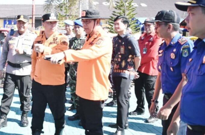 Wabup Kapuas Hadiri Apel Gelar Pasukan dan Sarpras Penanggulangan Karhutla 2026
