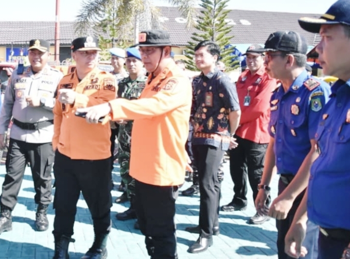 Wabup Kapuas Hadiri Apel Gelar Pasukan dan Sarpras Penanggulangan Karhutla 2026