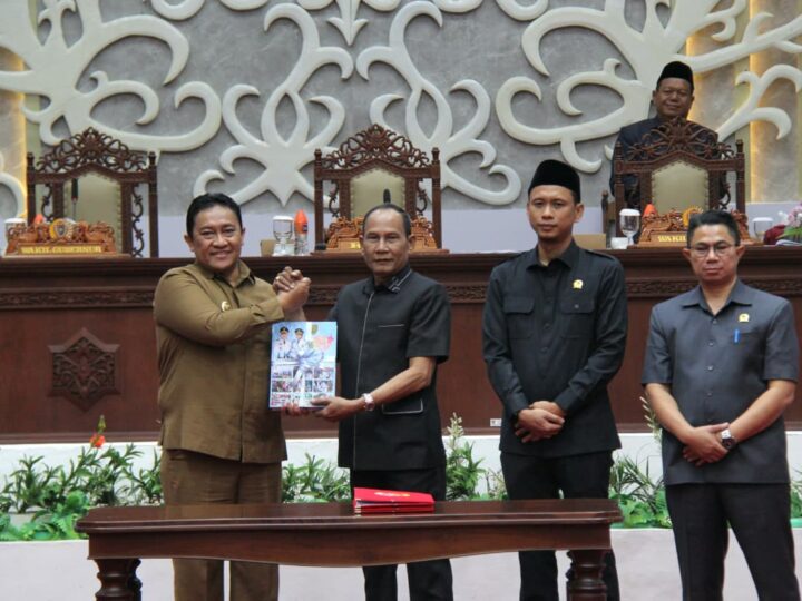 DPRD Kalteng Gelar Rapur Penyampaian Pidato Pengantar LKPj Gubernur 2025