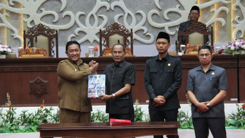 DPRD Kalteng Gelar Rapur Penyampaian Pidato Pengantar LKPj Gubernur 2025