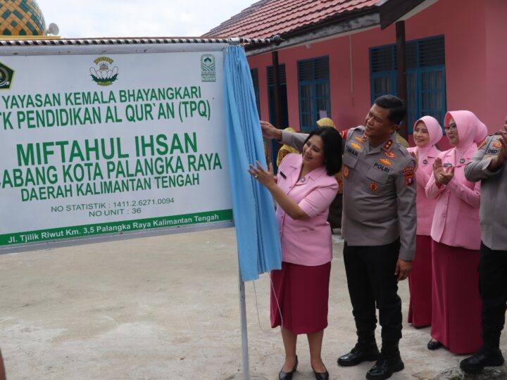 Kapolda Kalteng Tinjau dan Resmikan Fasilitas Baru di Mapolresta Palangka Raya