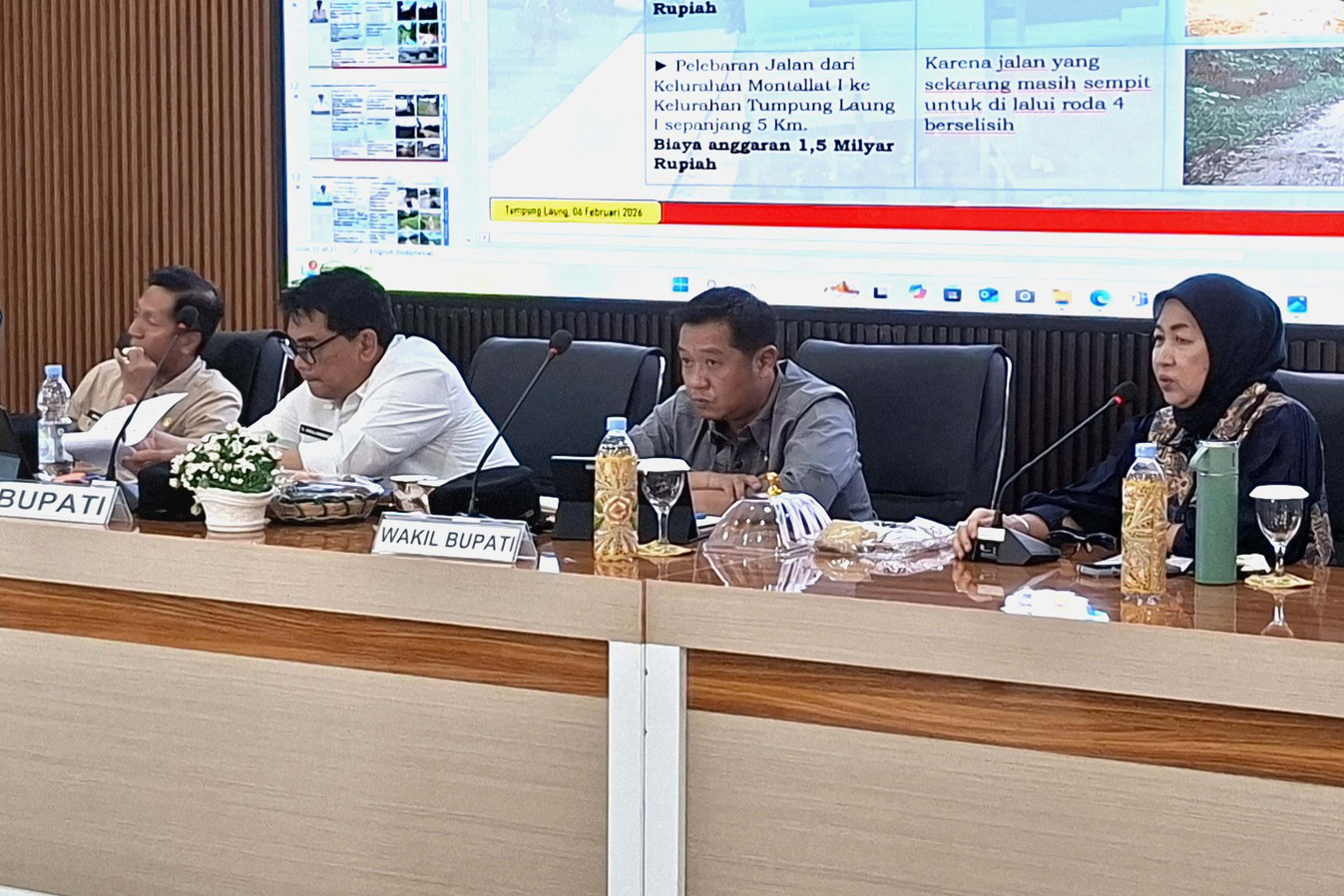 Ketua DPRD Barut Hadiri Musrenbang RKPD Tingkat Kecamatan Gunung Timang