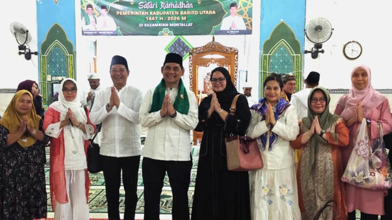 Anggota DPRD Barut Hadiri Safari Ramadhan 1447 H di Kecamatan Montallat