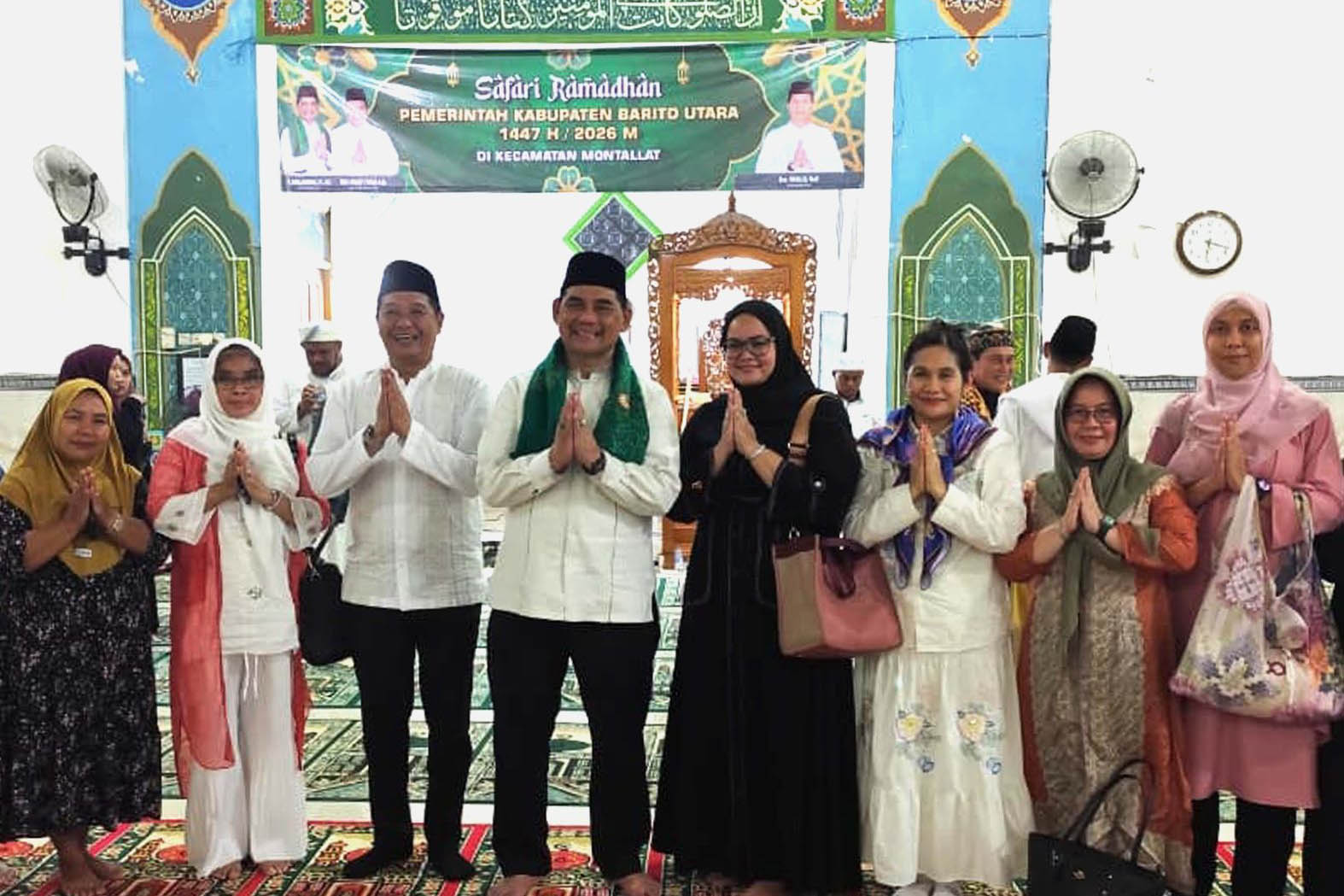 Anggota DPRD Barut Hadiri Safari Ramadhan 1447 H di Kecamatan Montallat
