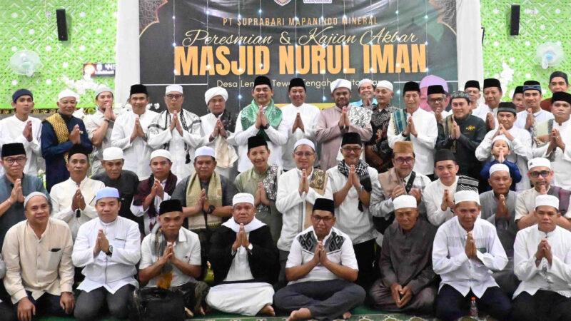 DPRD Barut Hadiri Safari Ramadhan Desa Lemo I Sekaligus Peresmian Masjid Nurul Iman