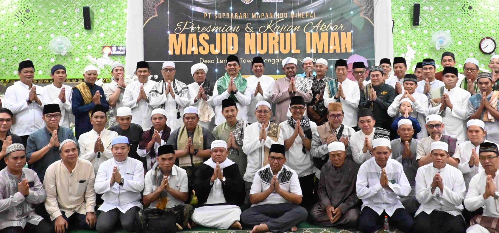 DPRD Barut Hadiri Safari Ramadhan Desa Lemo I Sekaligus Peresmian Masjid Nurul Iman