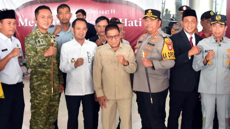 Ketua DPRD Kota Palangka Raya Turut Serta Tinjau Sejumlah Posko Pengamanan dan Pelayanan Lebaran