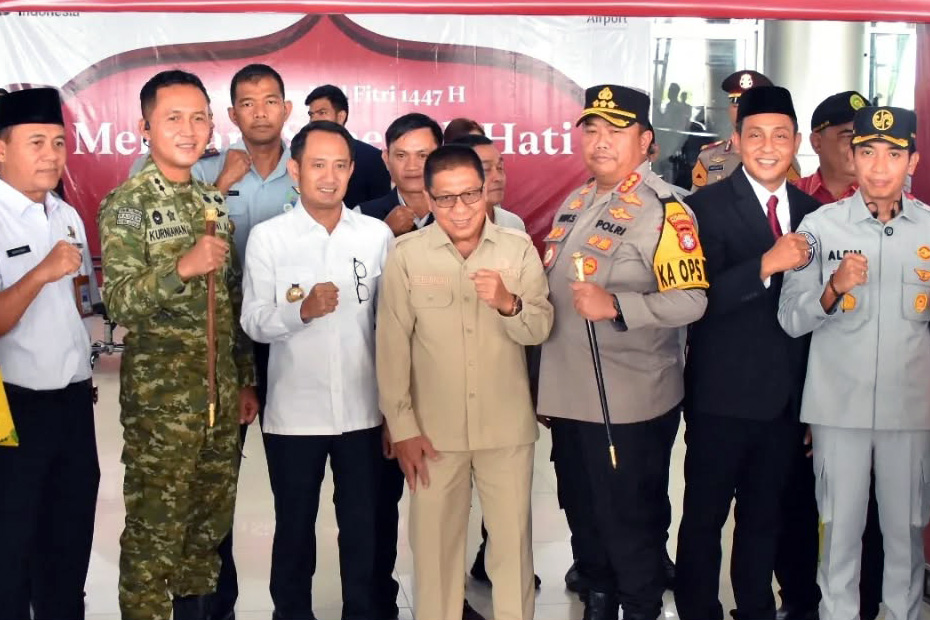 Ketua DPRD Kota Palangka Raya Turut Serta Tinjau Sejumlah Posko Pengamanan dan Pelayanan Lebaran