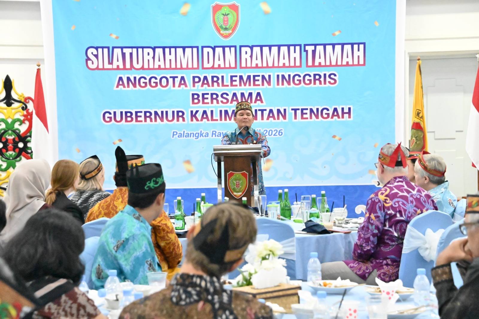 Gubernur Kalteng Apresiasi Kunjungan Anggota Parlemen Inggris, Upaya Pererat Persahabatan Antar Bangsa