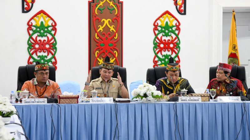 Perkuat Peran Strategis dalam Pembangunan Daerah, Gubernur Gelar Silaturahmi Bersama PT Bank Kalteng