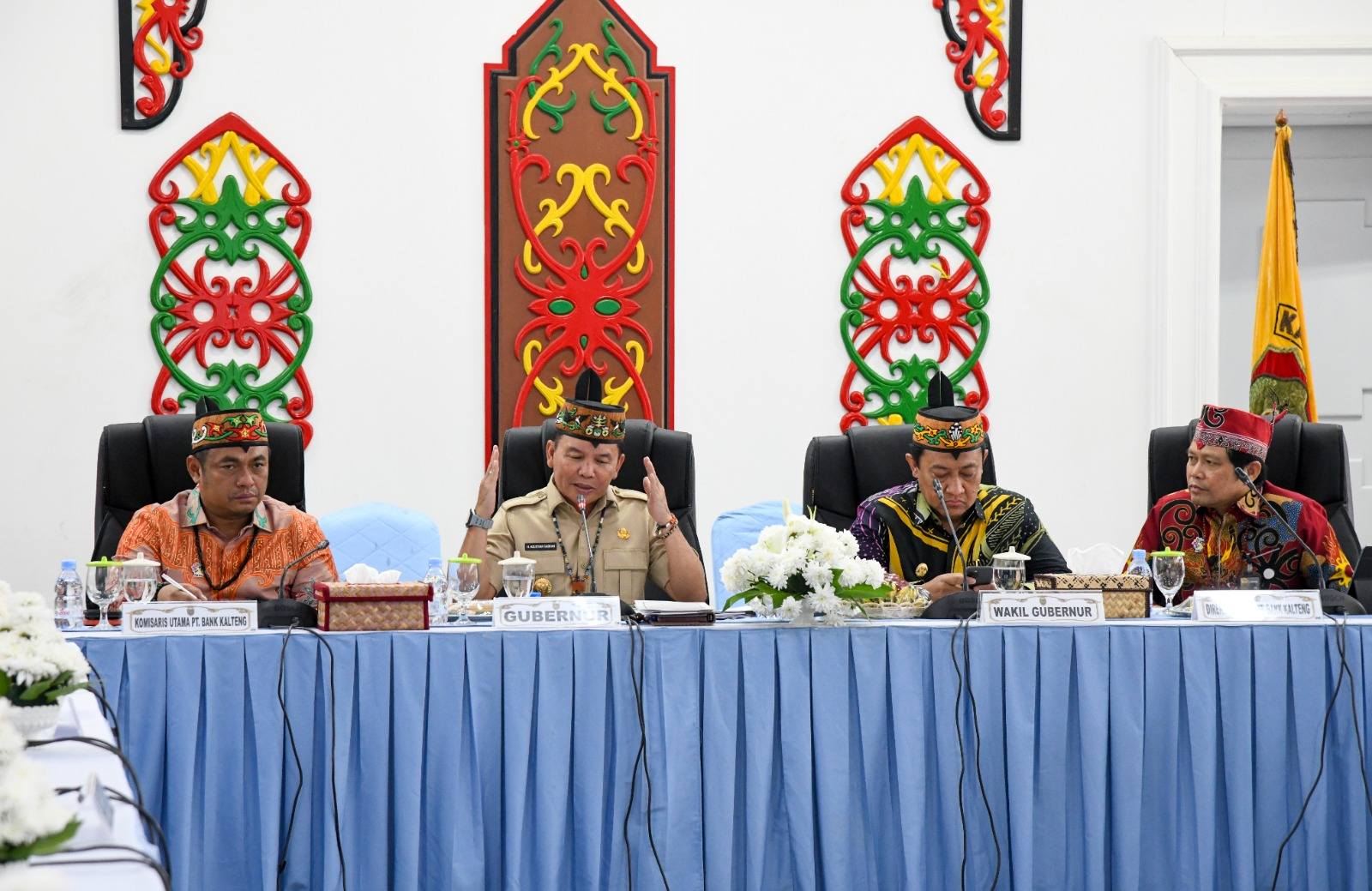 Perkuat Peran Strategis dalam Pembangunan Daerah, Gubernur Gelar Silaturahmi Bersama PT Bank Kalteng