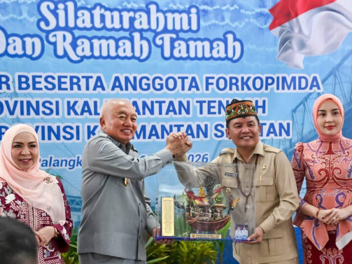 Gubernur Kalteng Gelar Ramah Tamah Bersama Gubernur Kalsel Beserta Anggota Forkopimda