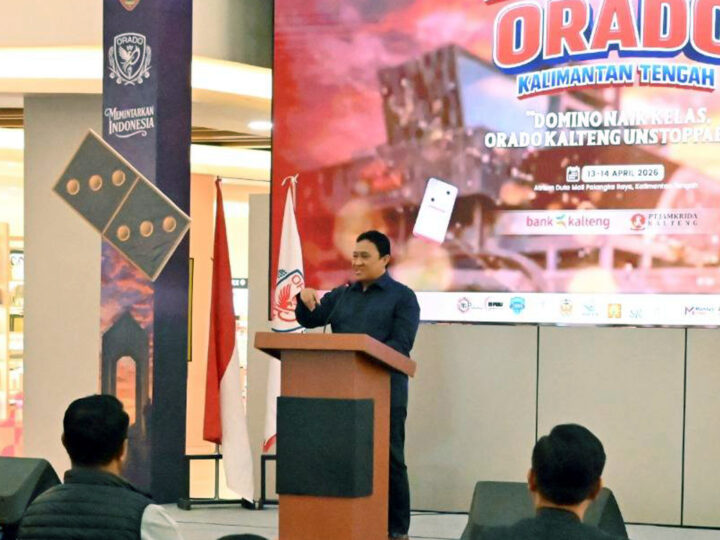 Pelantikan Pengurus ORADO Kalteng, Pemprov Kalteng Dukung Penuh Pengembangan Olahraga Domino