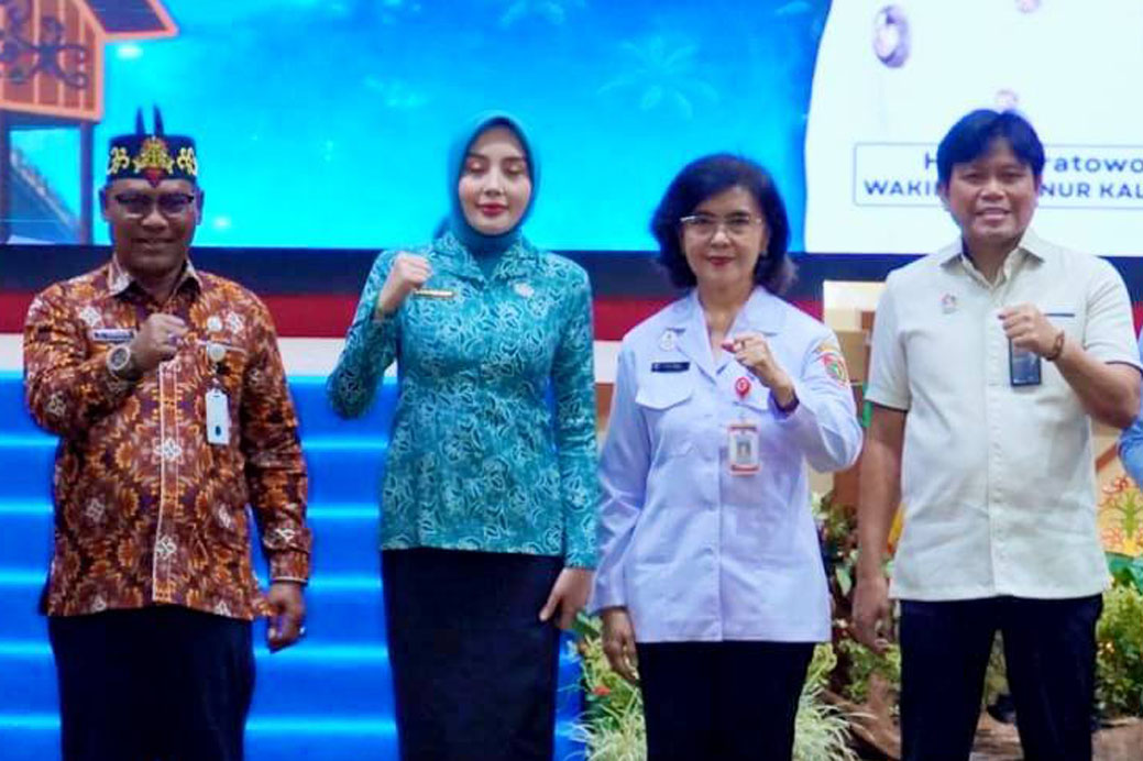 Ketua TP PKK Kalteng Buka Rakorda Program Bangga Kencana dan Percepatan Penurunan Stunting